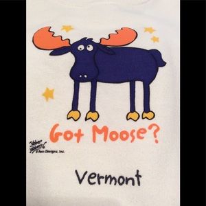 Got Moose? Vermont, toddler 2T sweatshirt, NWT